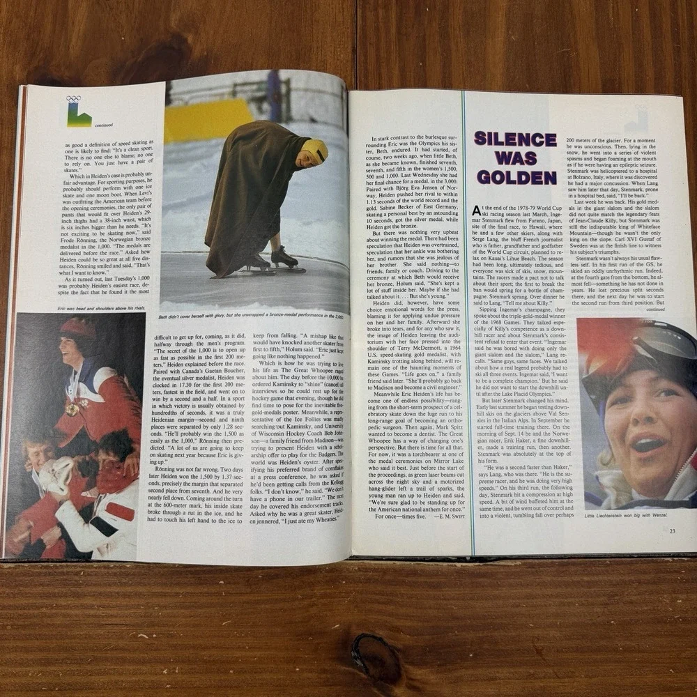Original Miracle on Ice 1980 Olympics Sports Illustrated 3/3/80 Team USA Hockey